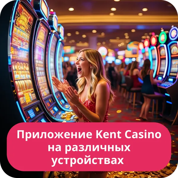 Приложение Kent Casino на различных устройствах
